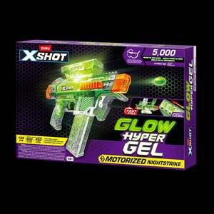Zuru X-Shot Glow Hyper Gel Motorized Nightstrike Blaster - New In Box